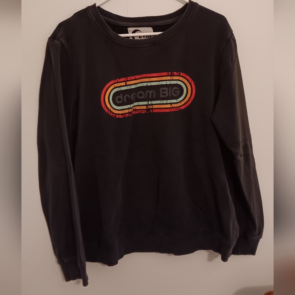 Dream Big Zyia Vintage Crew Neck Sweateshirt